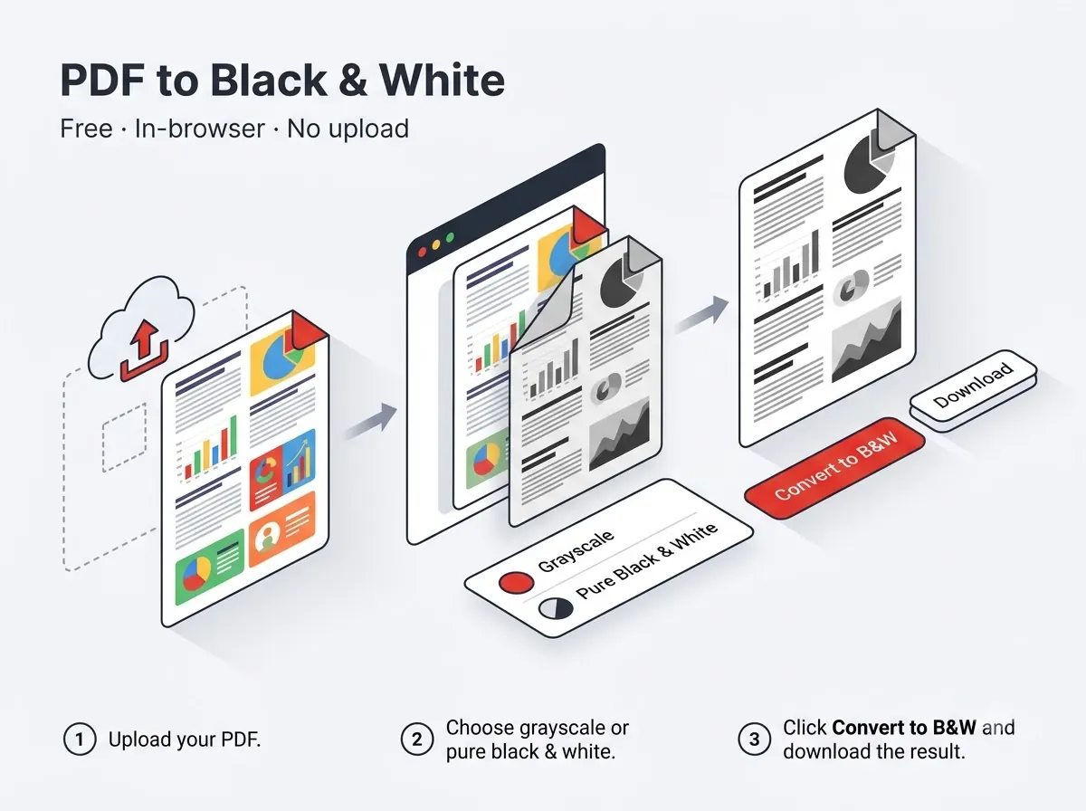 PDF to Black & White