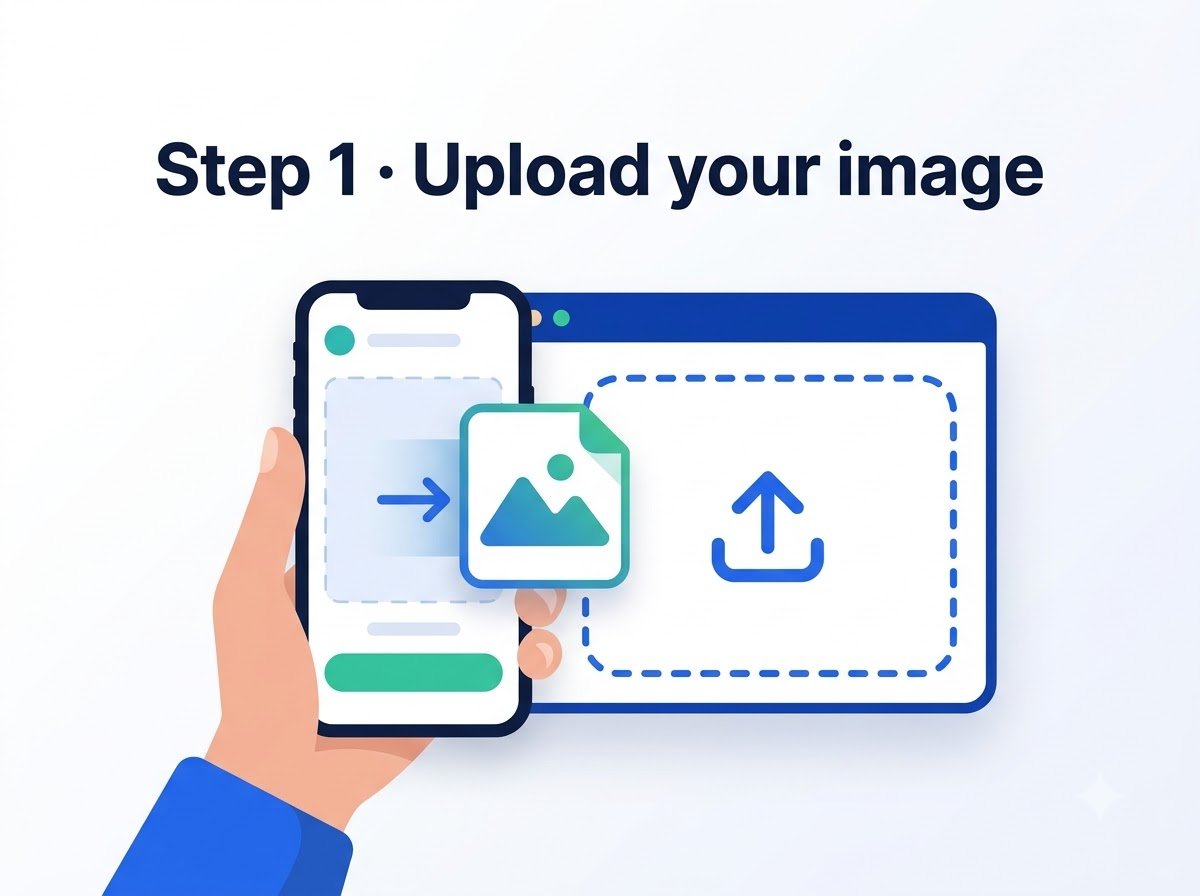 Step 1: Upload your image — Photo Collage Maker — Combine Photos in a Grid