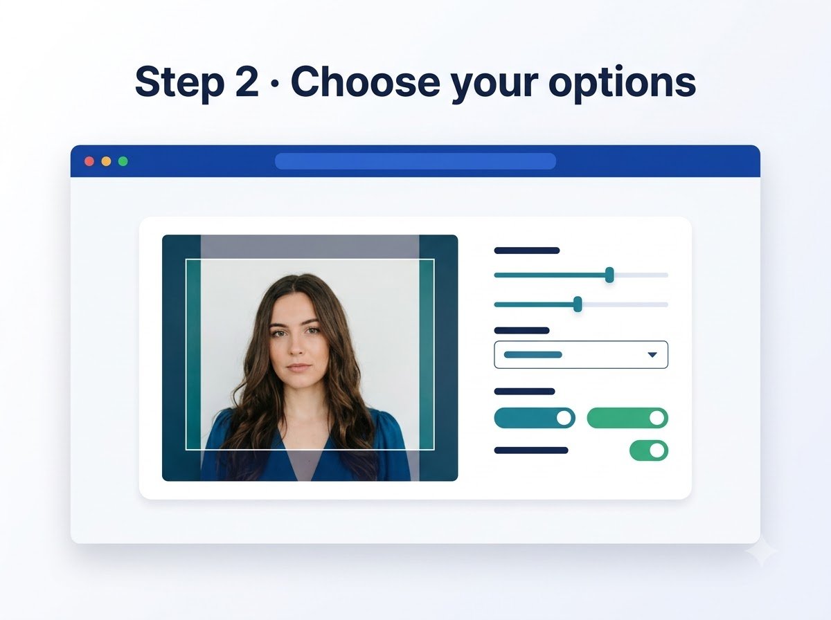 Step 2: Choose your options — Photo Collage Maker — Combine Photos in a Grid